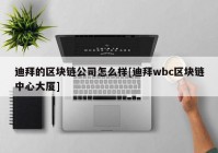 迪拜的区块链公司怎么样[迪拜wbc区块链中心大厦]